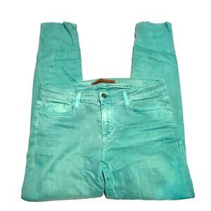 Joe's Jeans Aqua Green Skinny Jeans Women's Size 10
